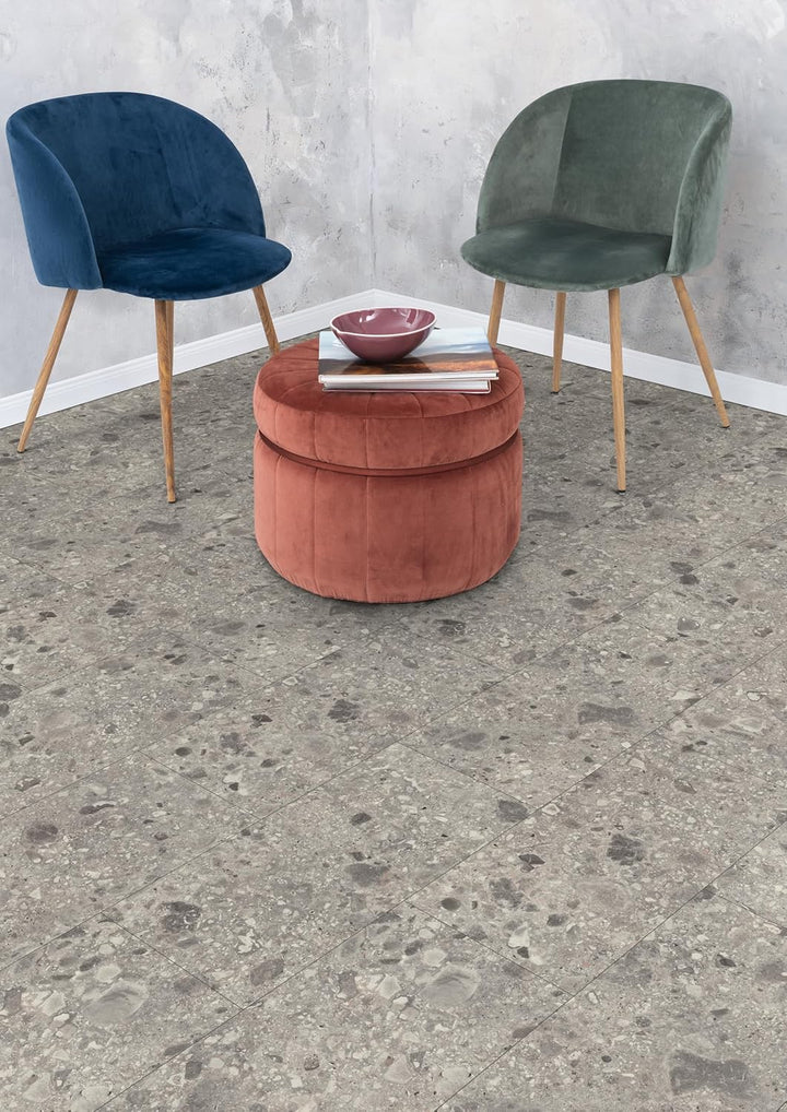 EGGER NatureSense Aqua Laminat ELF021 Triestino Terrazzo grau 1292x327x8mm (2,535m²) 2,535m² | Boden