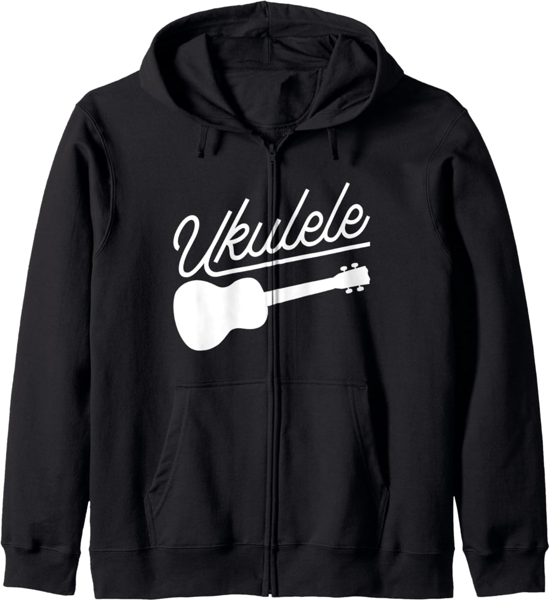Uke Ukulele Player Ukulele Spieler Gift Geschenk Kapuzenjacke