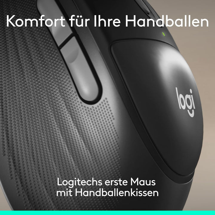 Logitech Signature Comfort Plus Combo MK880, kabelloses Tastatur-Maus-Set, komfortable Tastatur in S