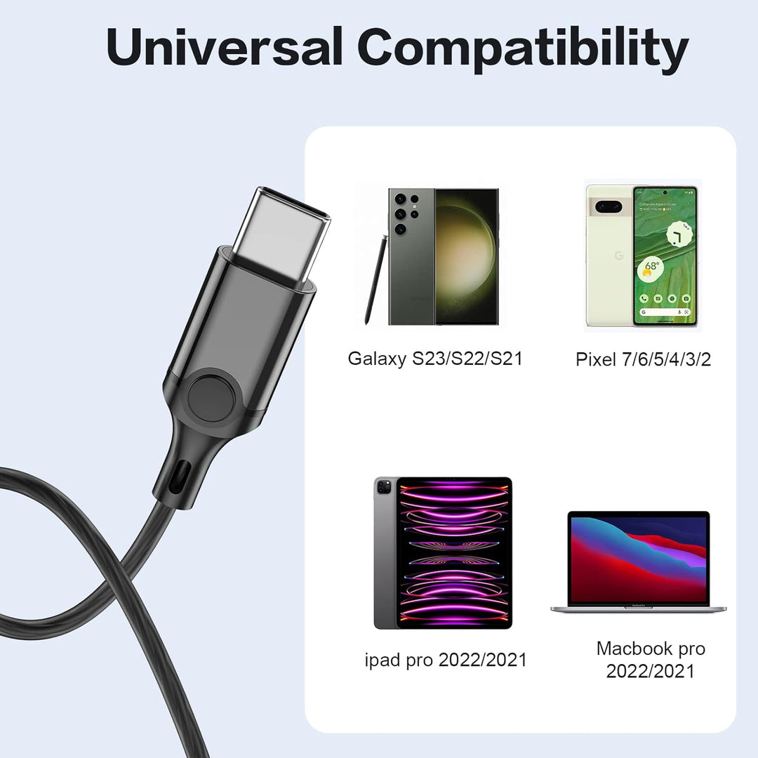 USB C Kopfhörer, In-Ear Kopfhörer mit Kabel USB C for Samsung Galaxy S25 Ultra S23 S22 FE A56 A56 A1