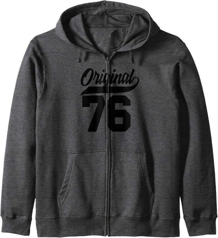 47.Geburtstag Original Männer Frauen Vintage Jahrgang 1976 Kapuzenjacke