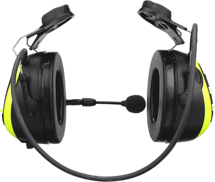 3M PELTOR WS ALERT X+ App, Leuchtendes Gelb, Headset, Kopfband, Helmbefestigung, Bluetooth, MRX21P3E