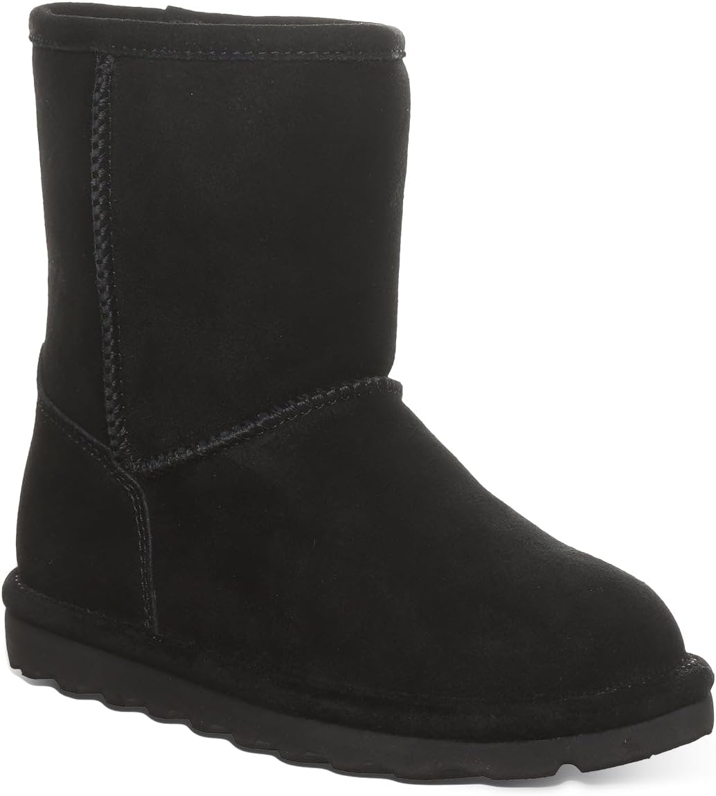 BEARPAW Mädchen Elle Youth Halblange Stiefel, 30 EU Black Ii