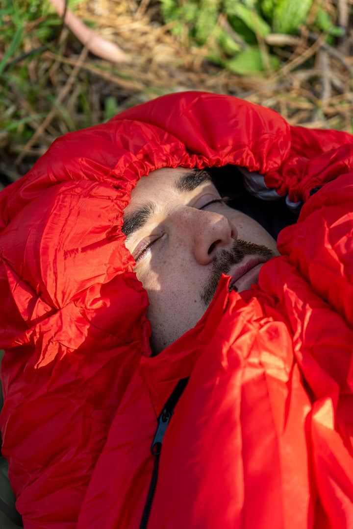 Schlafsack für Erwachsene und Kinder, Sommer und Winter, ultraleichter 4-Jahreszeiten-Schlafsack, Ca