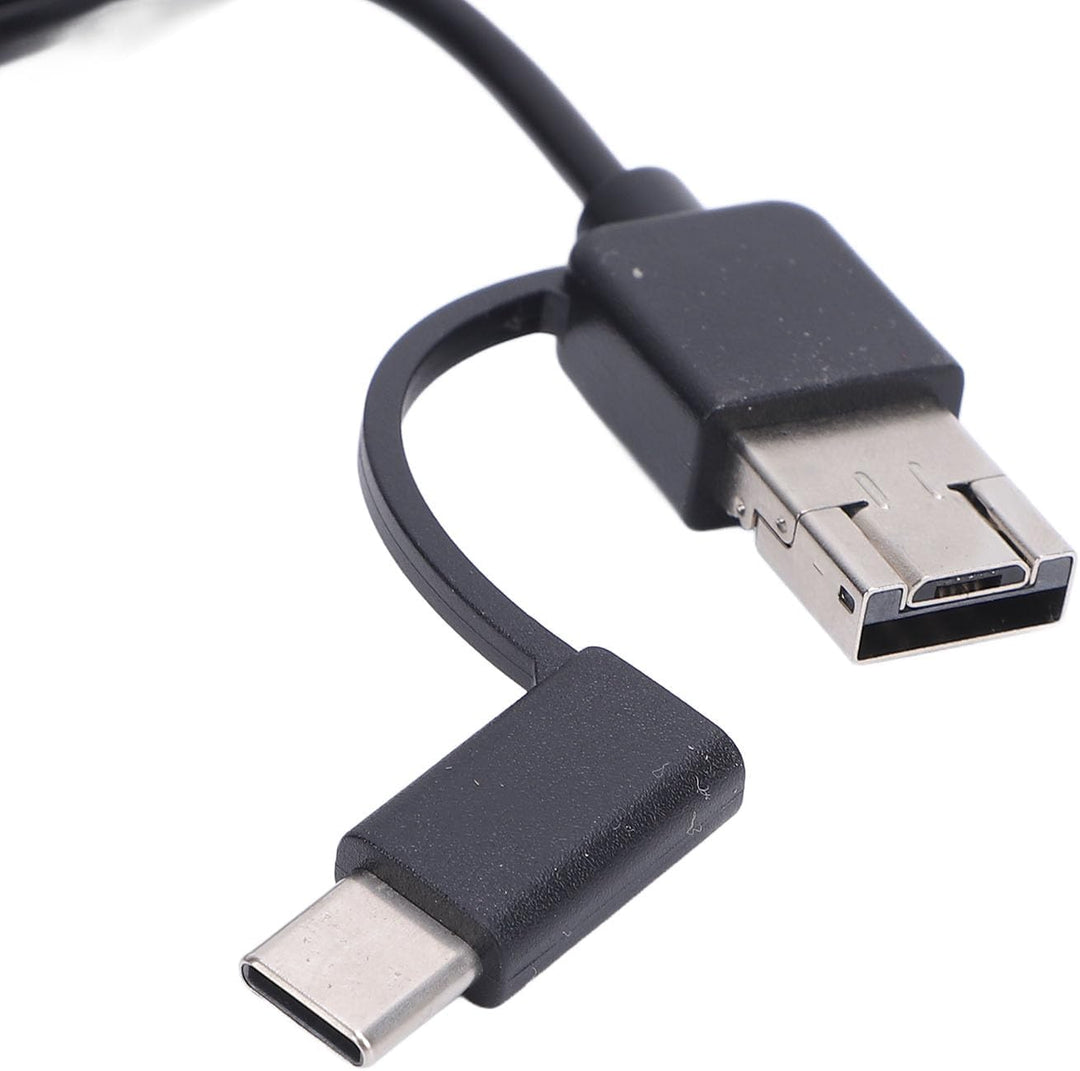 USB-Digitalmikroskop 50X-1600X | 8 LED-Beleuchtung | 360-Grad-Drehständer | Android-Kompatibilität |