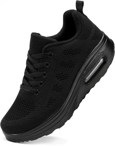 AHICO Laufschuhe Damen Leicht Sportschuhe Atmungsaktiv Turnschuhe Outdoor Running Sneakers Strassenl