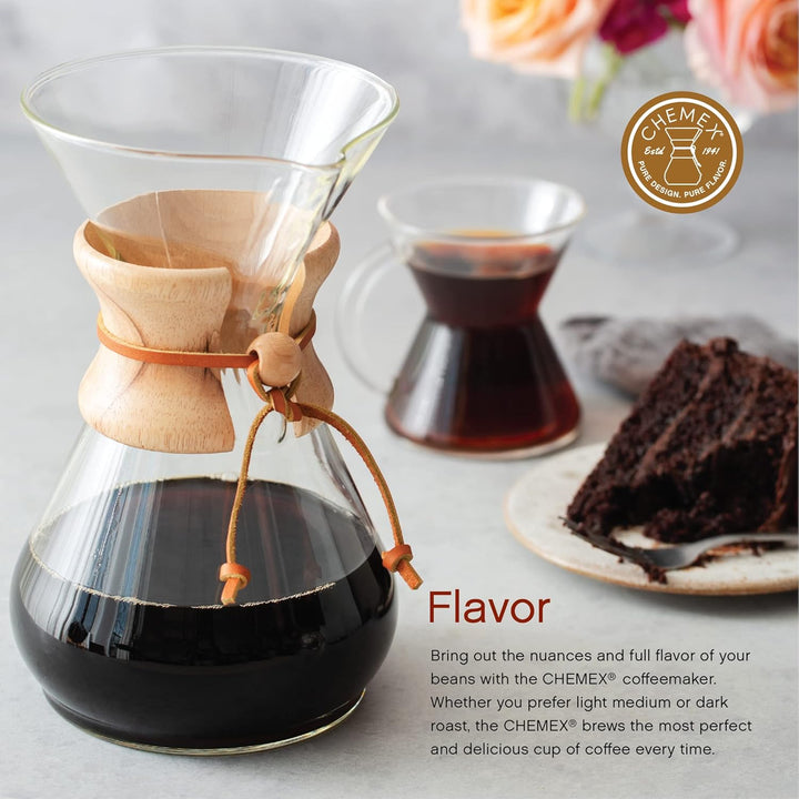 Chemex CM-10A Kaffee Zubereiter, Glas, 900 milliliters, Klar 1 Stück