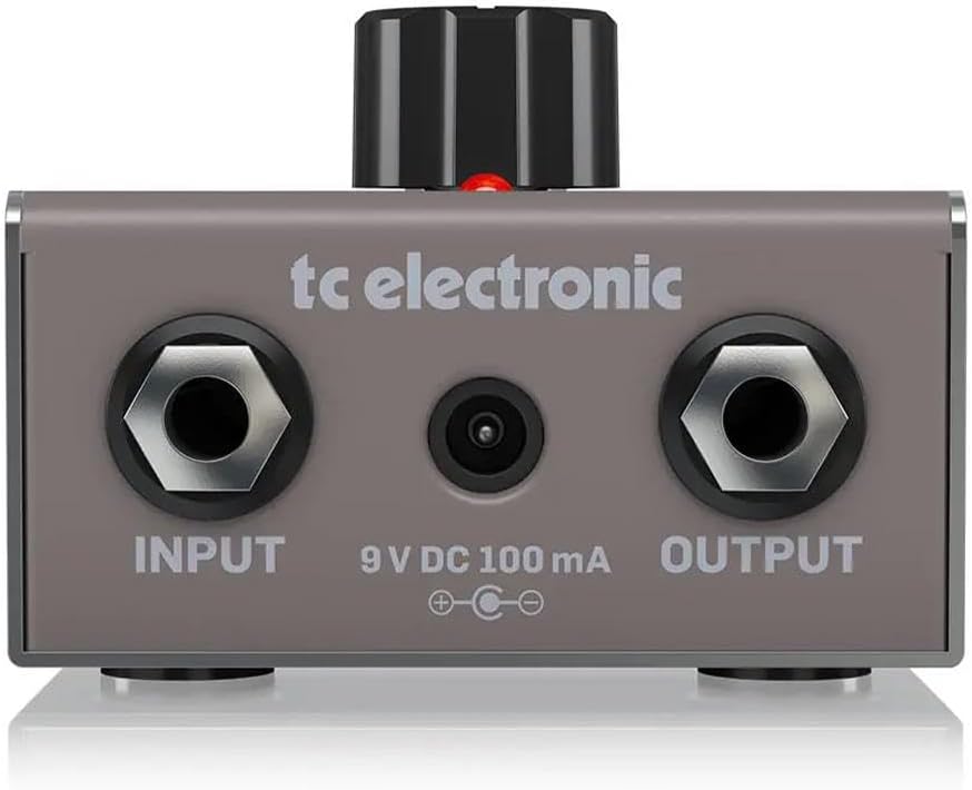 TC Electronic RUSH BOOSTER Ultra-transparenter Clean Boost mit kraftvollem 20 dB Gain