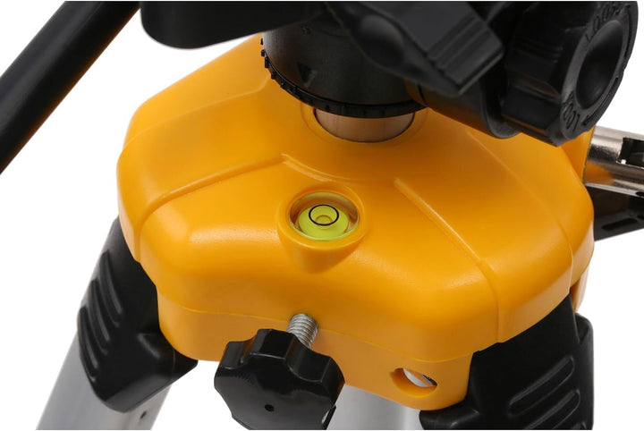 DEWALT DE0881T-XJ Stativ Aluminium ¼, Schwarz/Gelb