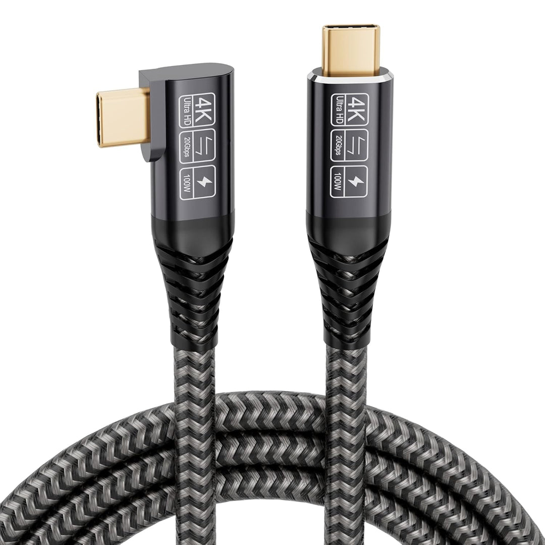 CAKOBLE USB C auf USB C Kabel 2M, 20Gbps USB C 3.2 USB 3.2 Gen2 Ladekabel USB C 4K@60Hz Videoübertra