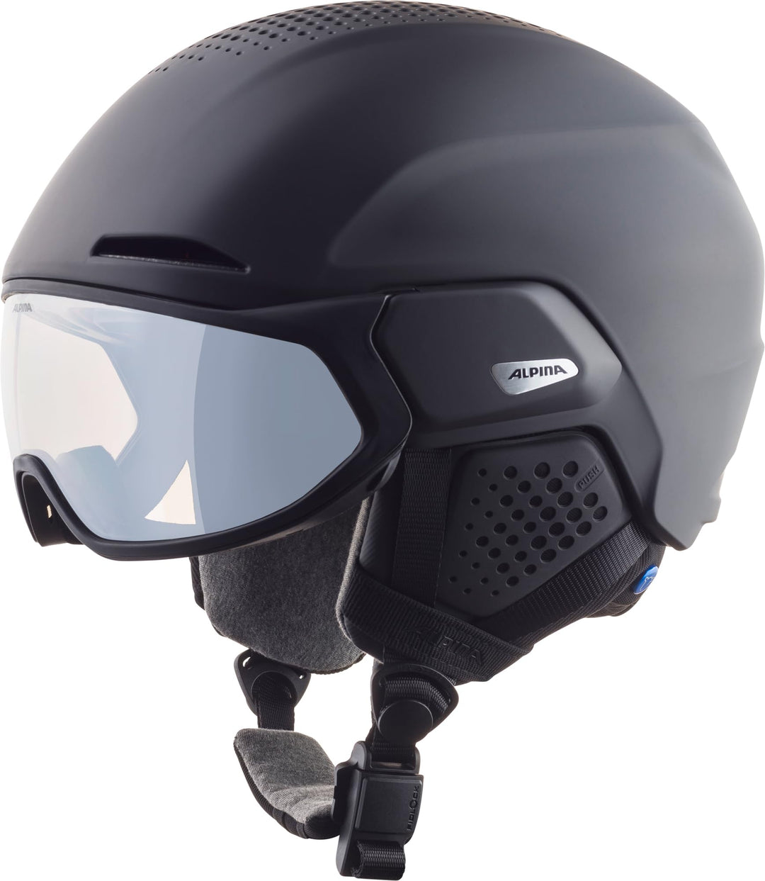 ALPINA Unisex - Erwachsene, ALTO V Skihelm black matt 59-63 cm, black matt 59-63 cm