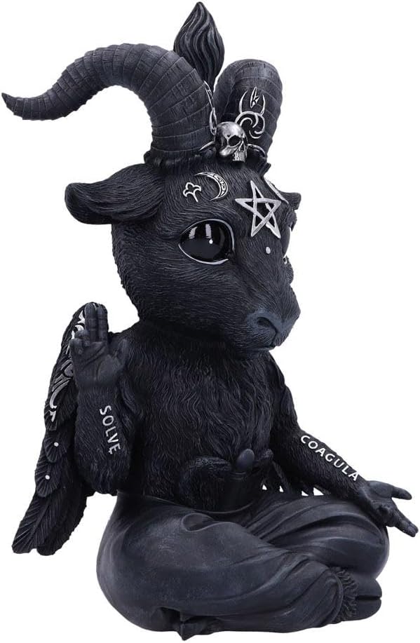 Nemesis Now Cult Cuties Baphoboo Baphoboo 30 cm (gross), Harz, schwarz, Cult Cuties Baby Baphomet Fi