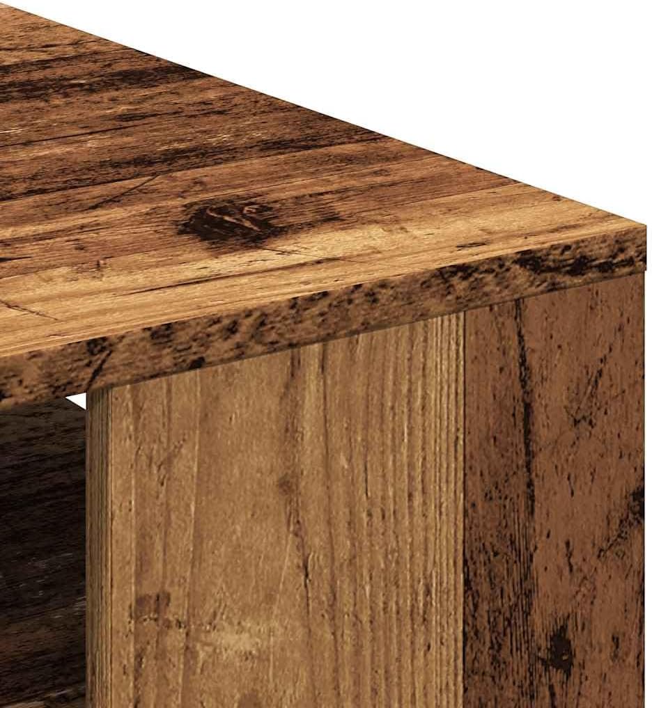 vidaXL Couchtisch, Beistelltisch mit Stauraum, Kaffeetisch Sofatisch für Wohnzimmer, Wohnzimmertisch