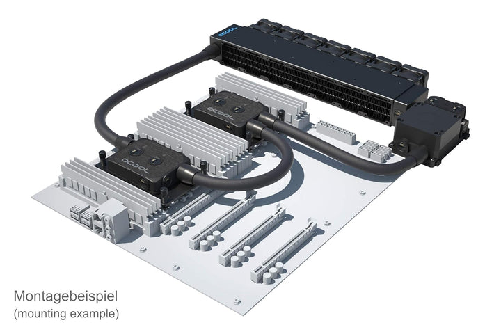 ALPHACOOL Compatible ES Reservoir 1U DDC Vers. bk | 1017717