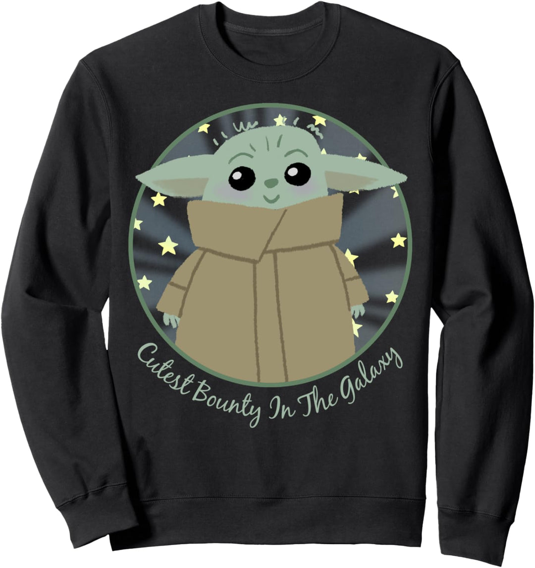 Star Wars The Mandalorian The Child Cutest Bounty Text Sweatshirt