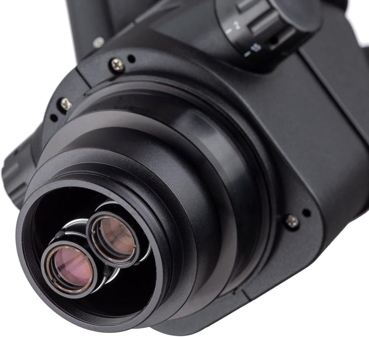 AmScope - 7X-45X Simul-Fokal Trinokular Zoom Stereo Mikroskopkopf - Schwarz - SM745NTP-B
