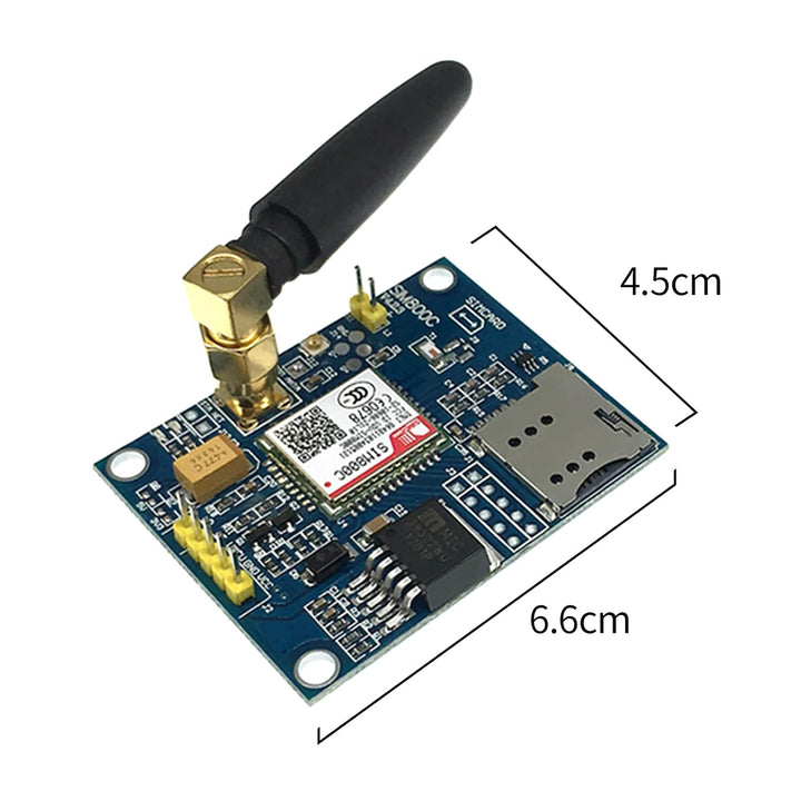 Ticfox SIM800C GSM/GPRS-Entwicklungsplatinenmodul Elektronische Komponenten