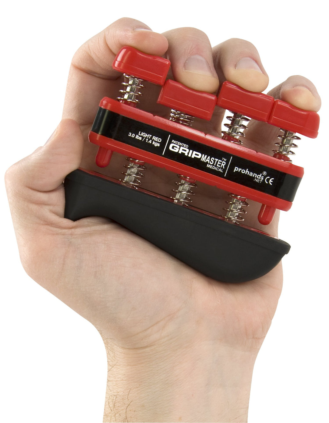 Gripmaster Hand und Fingertrainer (rot leicht)