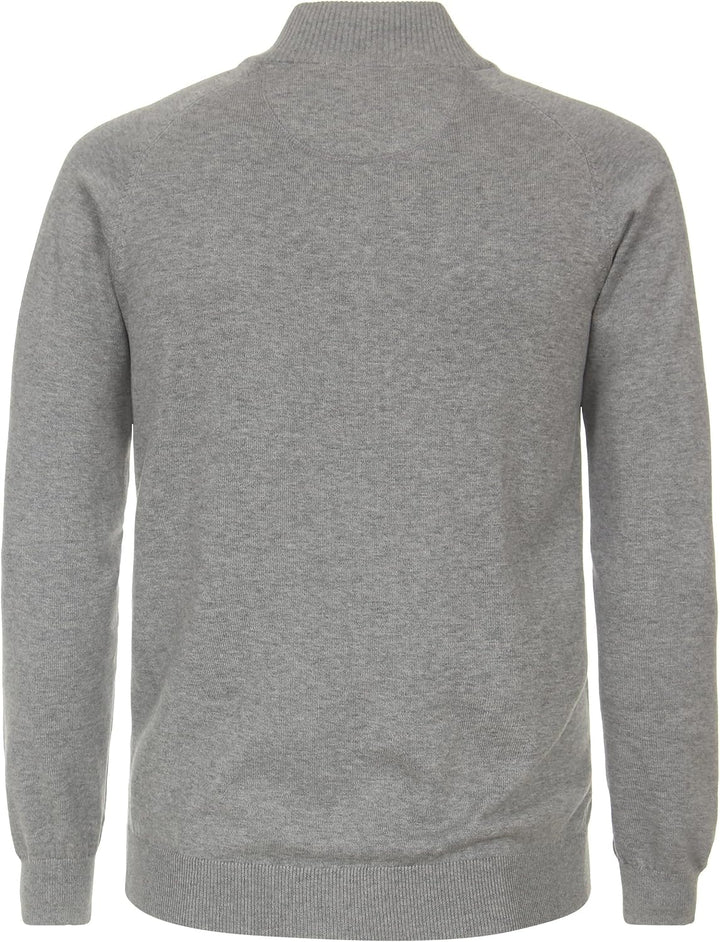 CASAMODA Herren Strickjacke, M Grau