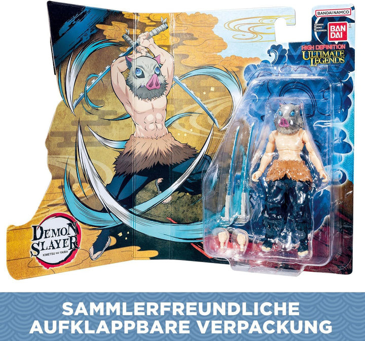 BANDAI - Ultimate Legends HD - Demon Slayer Actionfigur 12 cm - Inosuke Hashibira - Offizielle Demon