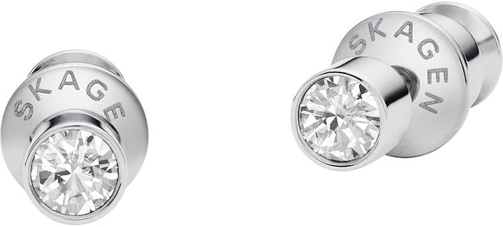 SKAGEN Set Für Frauen Agnethe, Länge: 406mm+50mm, Breite: 11mm, Höhe: 14.2mm Silber Edelstahl Set, S