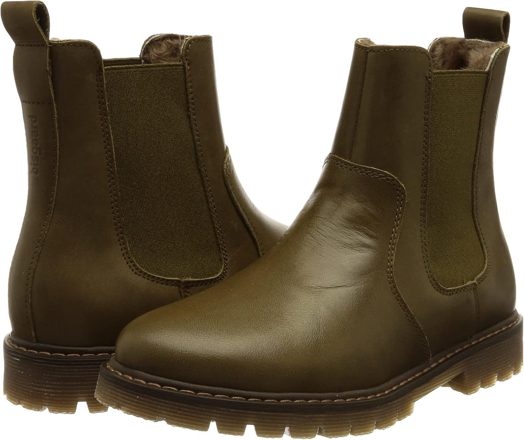 Bisgaard Unisex Kinder Neel Fashion Boot, 33 EU Army