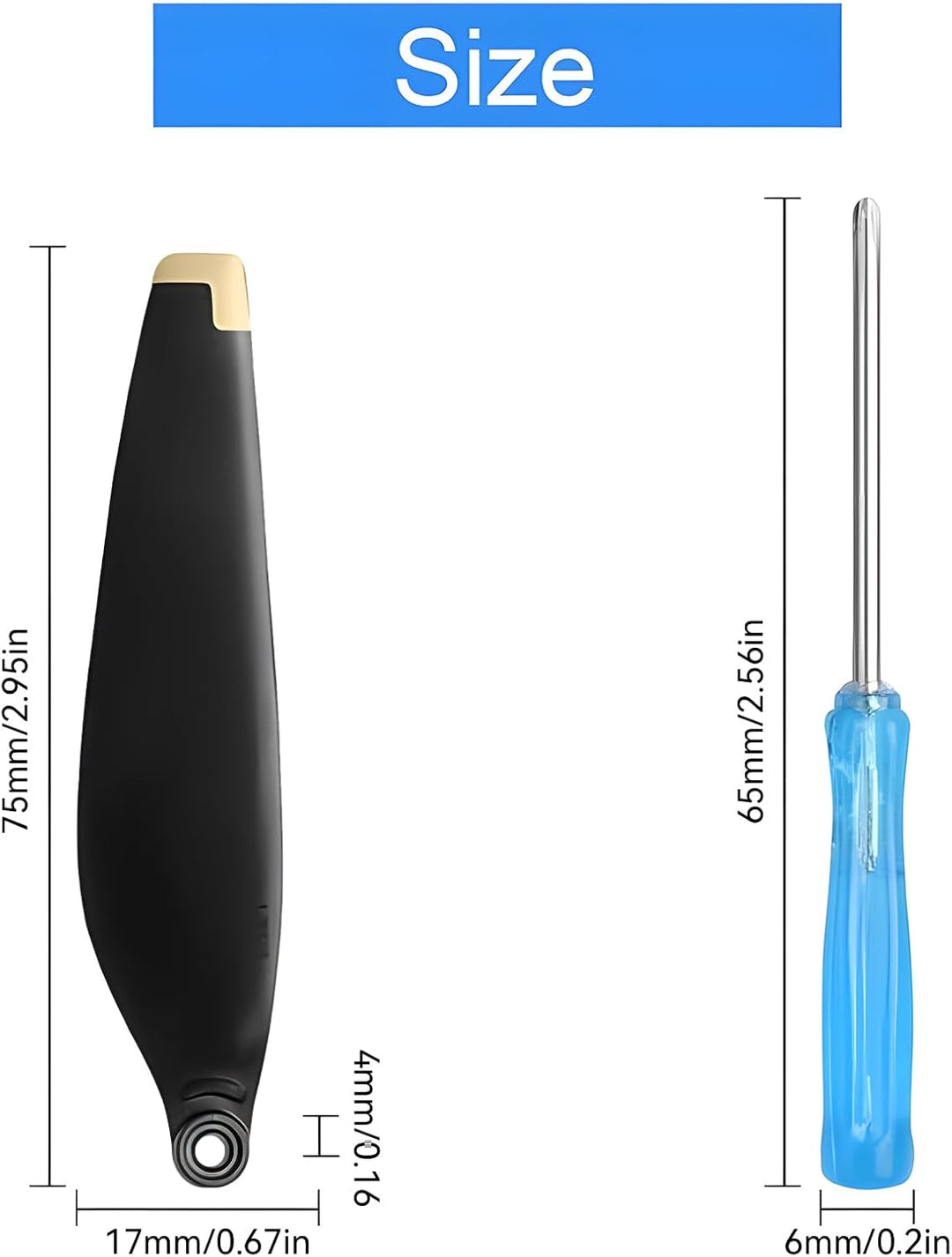 Propeller für DJI Mini 3 Ersatzpropeller Blätter Geräuscharm Zubehör für DJI Mini 3 Drohnenzubehör E