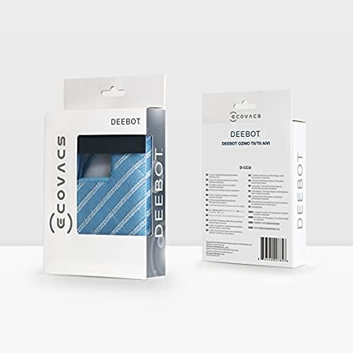 ECOVACS Wischtücher (Wiederverwendbar), 3 Stück – Original Zubehör für T8 AIVI und N8 Serie Saugrobo