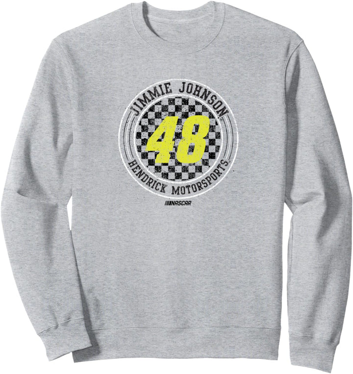 NASCAR - Jimmie Johnson - Checkered Circle Sweatshirt