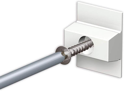 MAUL Klemmleiste MAULgrip 100 x 5 cm | Wandklemmleiste aus Aluminium zum Anbringen von Zeichnungen,
