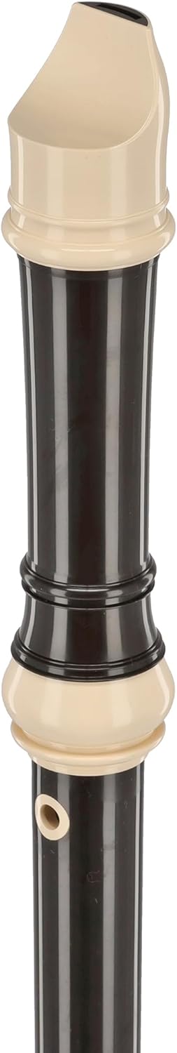 Aulos 700096 F-Alt Blockflöte Symphony Mod.509B barocke Griffw.braun, komplett mit Tasche, Wischerst