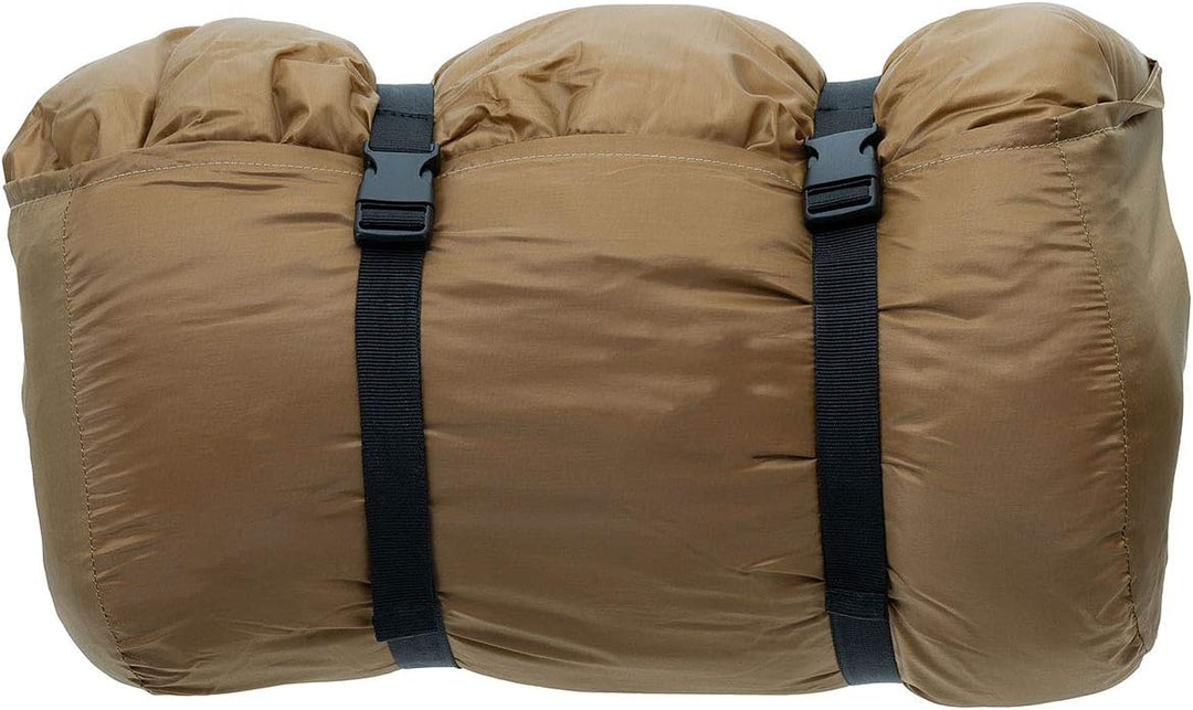 MFH Israel. Pilotenschlafsack, 2-lagige Füllung coyote tan, coyote tan