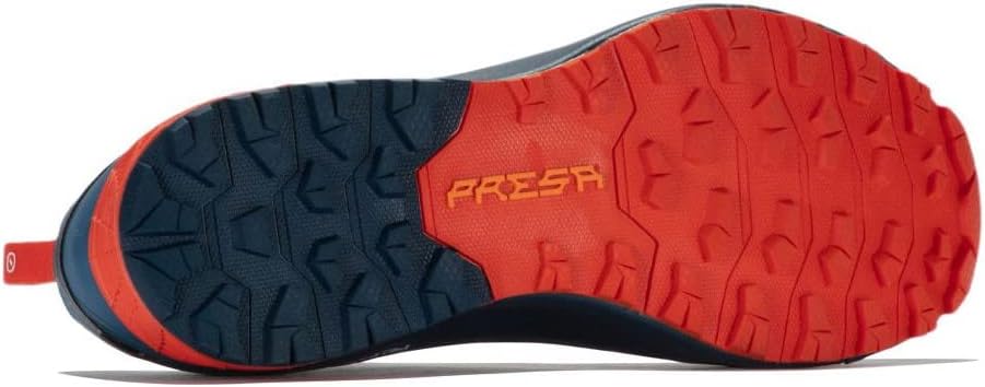 Scarpa Unisex Ribelle Run GTX Presa Traillaufschuhe 47 EU Blue Spicy Orange, 47 EU Blue Spicy Orange
