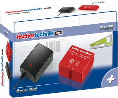 Fischertechnik GmbH 34969 Block fischertechnik Plus Akku Accu Set, Konstruktionsbaukasten, Ergänzung
