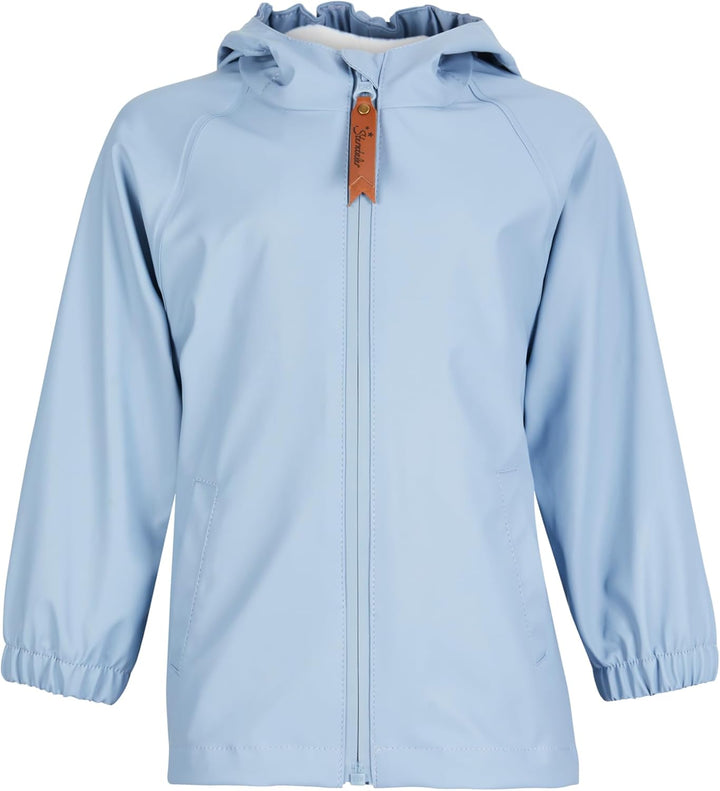 Sterntaler Unisex Baby Regenjacke Ungefüttert Uni 92 Blau, 92 Blau