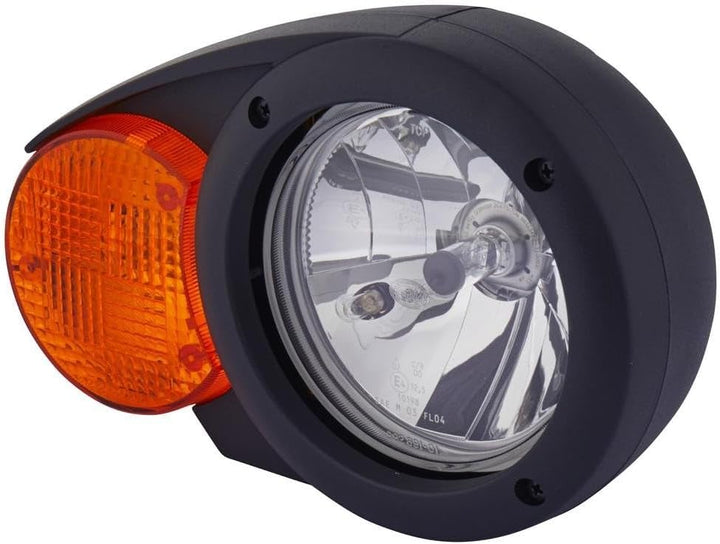 HELLA - Halogen-Hauptscheinwerfer - Combi 133 - 24V - Referenzzahl: 12.5 - Anbau - glasklare Streusc