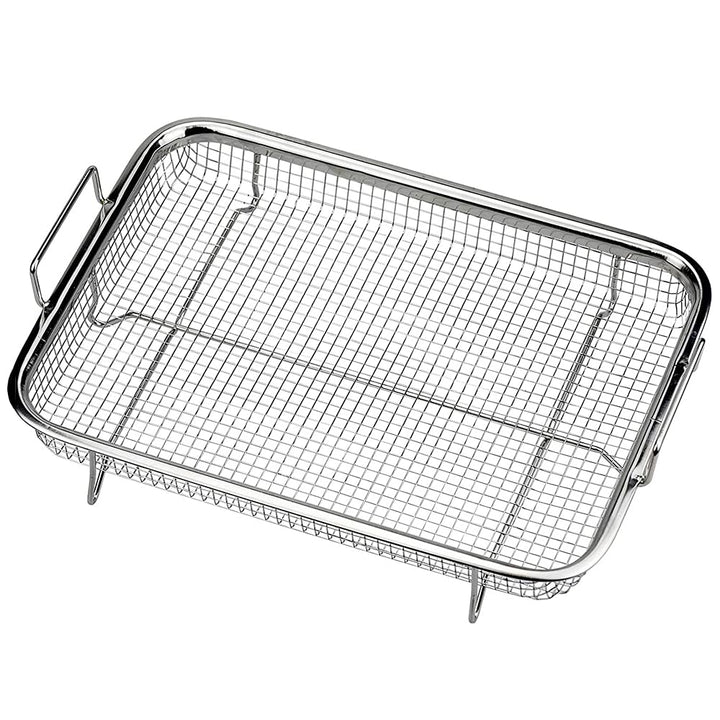 BBQ Grillkorb,Edelstahl Grillkorb Mit Griff,Backform Set Korb,Crisper Korb,Mesh Grillkorb,Kupfer Fri