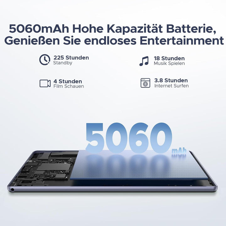 DOOGEE U10 Android 15 Tablet 10 Zoll 16GB RAM+128GB ROM (2TB TF) 5060mAh Kinder Tablet Android WiFi