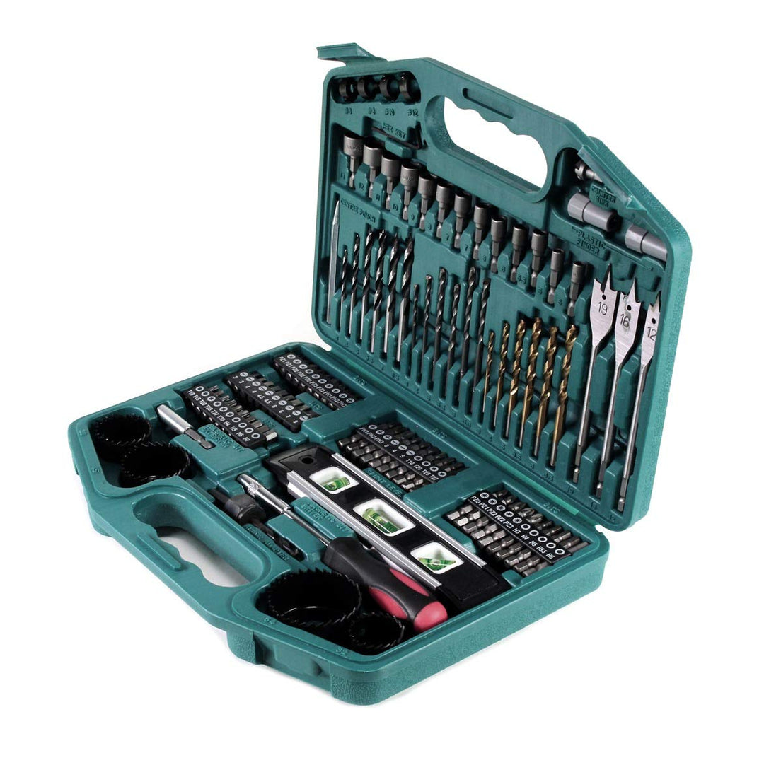 Makita P-67832 Zubehör-Set, 101-teilig Blau, Silber