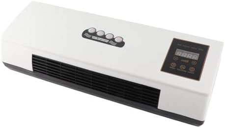 Dioche Wandmontierter Air Cooler - Kleiner Tragbarer Wand-Luftkühler mit Kühlen/Heizen, Timer und Fe