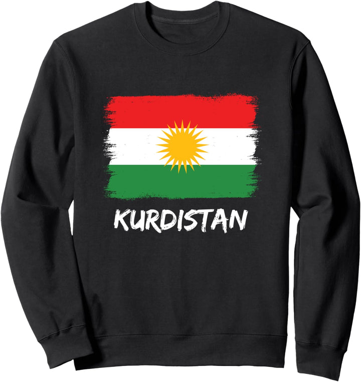 Kurdistan Flagge Sweatshirt