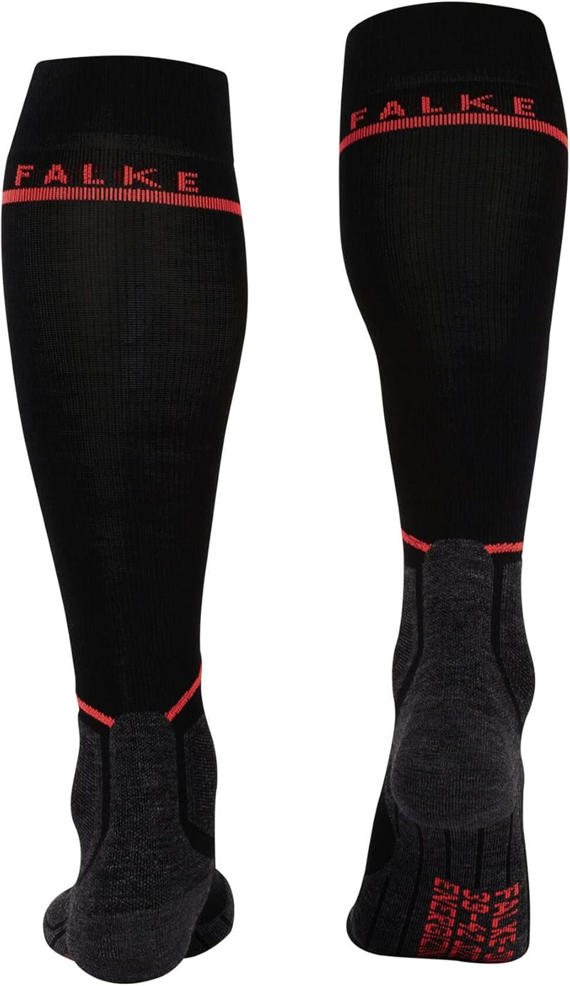 FALKE Damen SK Energizing Wool Skisocken ohne Polster ultradünn Skistrümpfe Kompression Wettkampf at