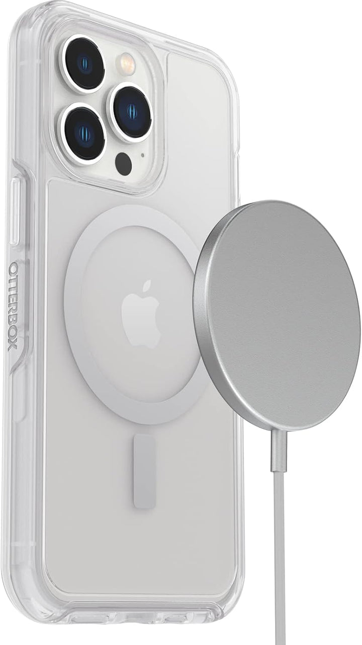 OtterBox Symmetry+ transparente Hülle für iPhone 13 Pro für MagSafe, stossfest, sturzsicher, schütze