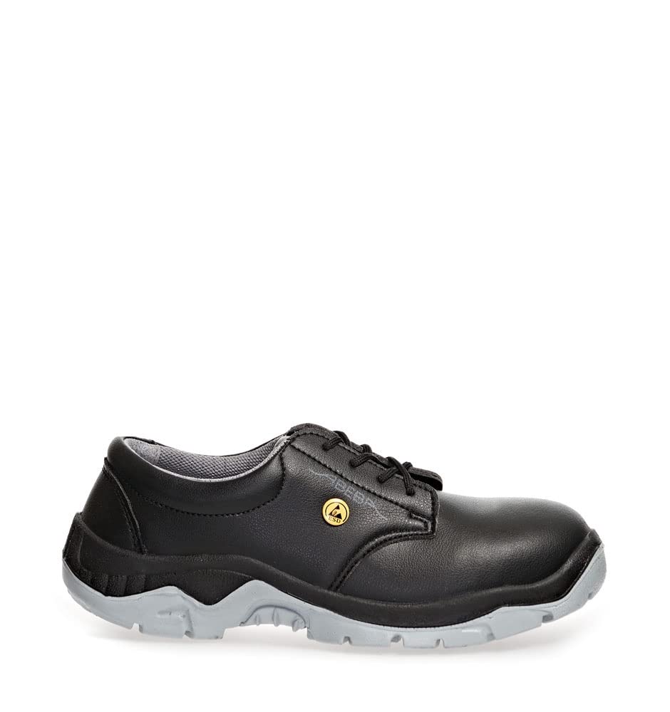 Abeba 32136 Anatom ESD Niedriger Schuh, S2, SRC, Schwarz, Grösse 41 41 EU, 41 EU
