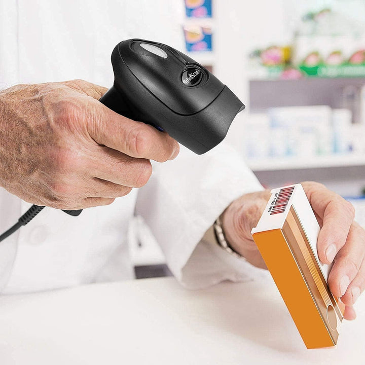 NetumScan 2D-Barcode Scanner - Tragbarer QR-Barcode-Leser/Bildwandler (PDF417, QR, Data Matrix) mit