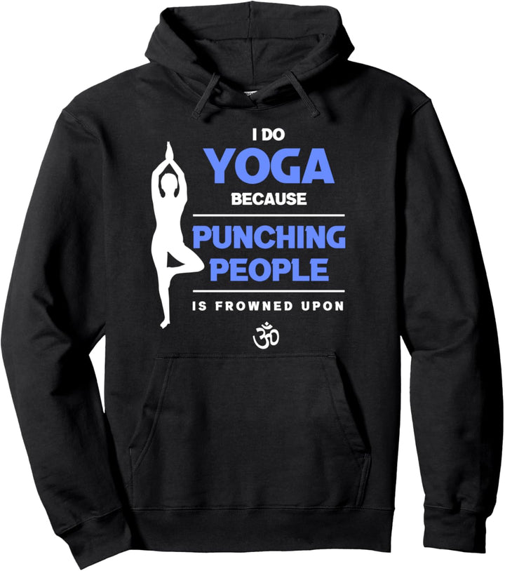 Ich Mache Yoga Entspannen Meditation Meditieren Namaste Pullover Hoodie