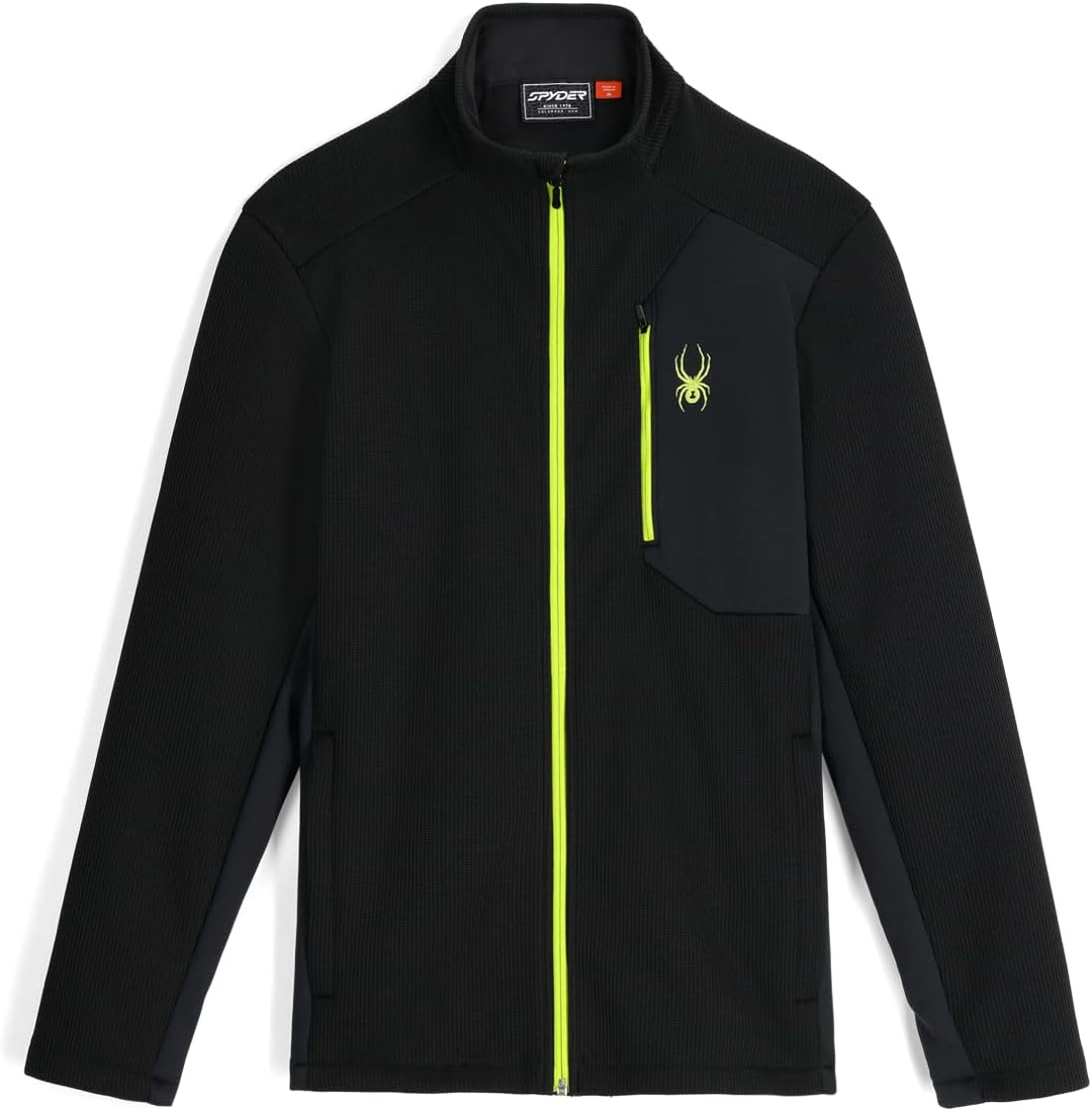 Spyder Herren Bandit Jacket Fleecejacke, S Black 4