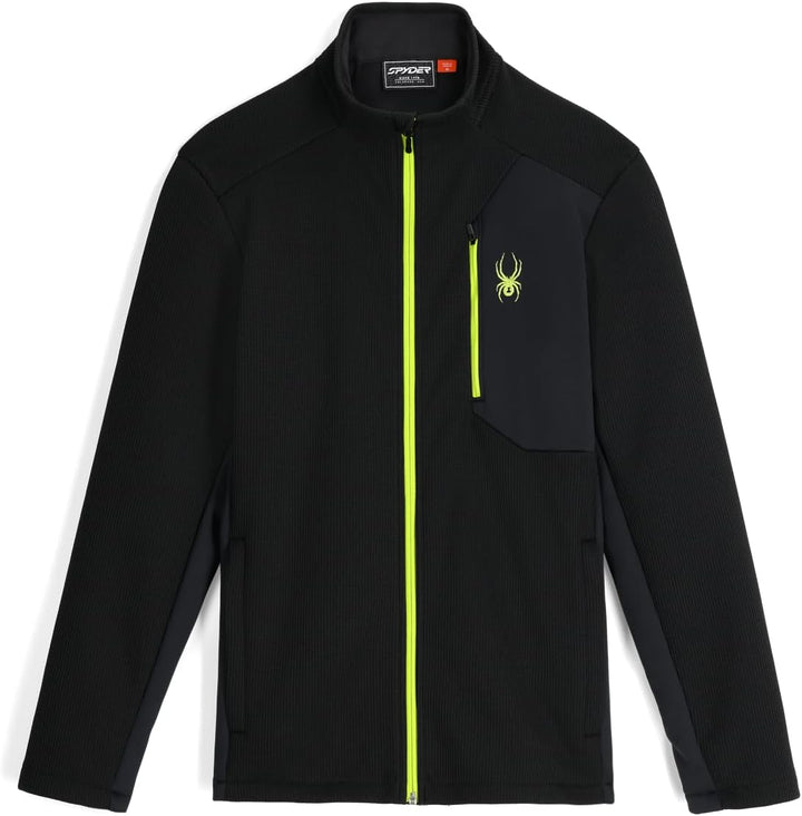 Spyder Herren Bandit Jacket Fleecejacke, S Black 4