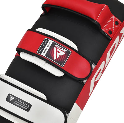 RDX Schlagpolster zum Kampfsport, Curved Trittschlagpolster Kickboxen, Muay Thai Training, Maya Hide