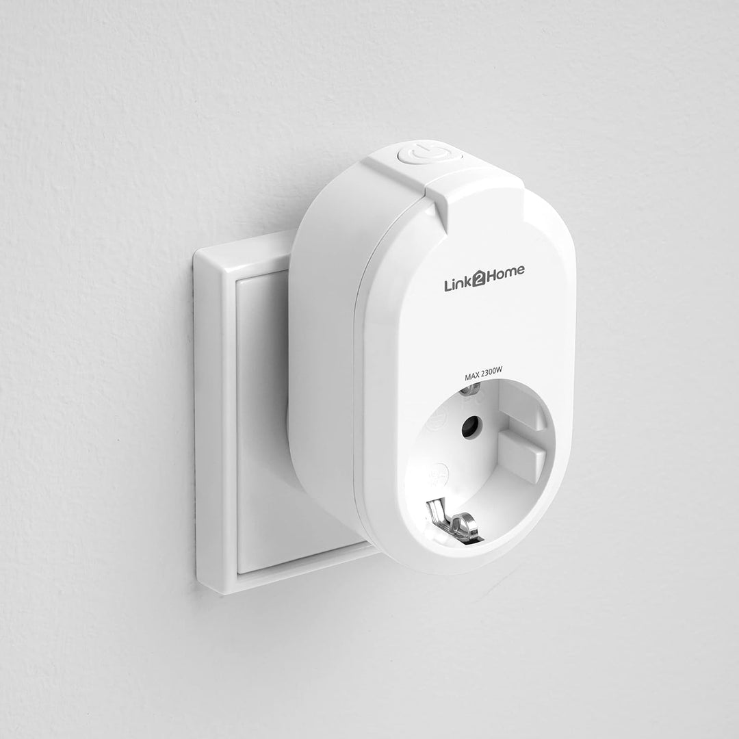 REV 0088277012 Link2Home, WLAN Funk-Gong mit Taster,App Steuerg. 6 Klänge , weiss WLAN Gong, WLAN Go